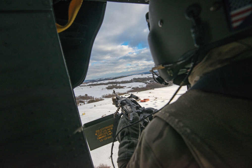 UH-60 Aerial Gunnery