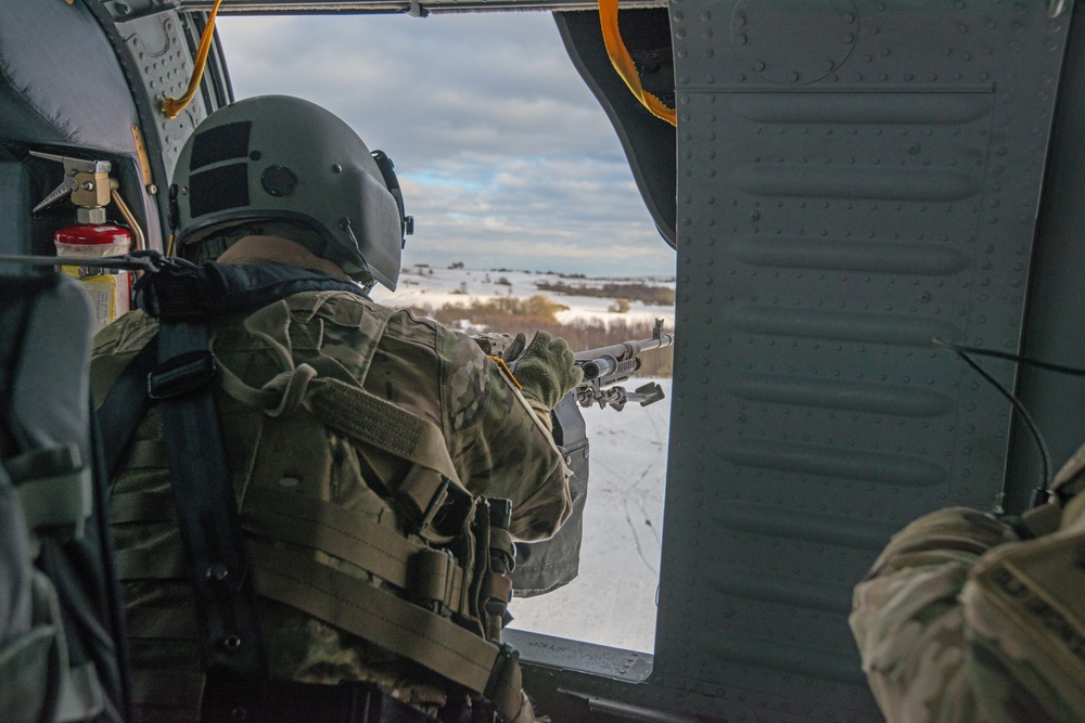 UH-60 Aerial Gunnery