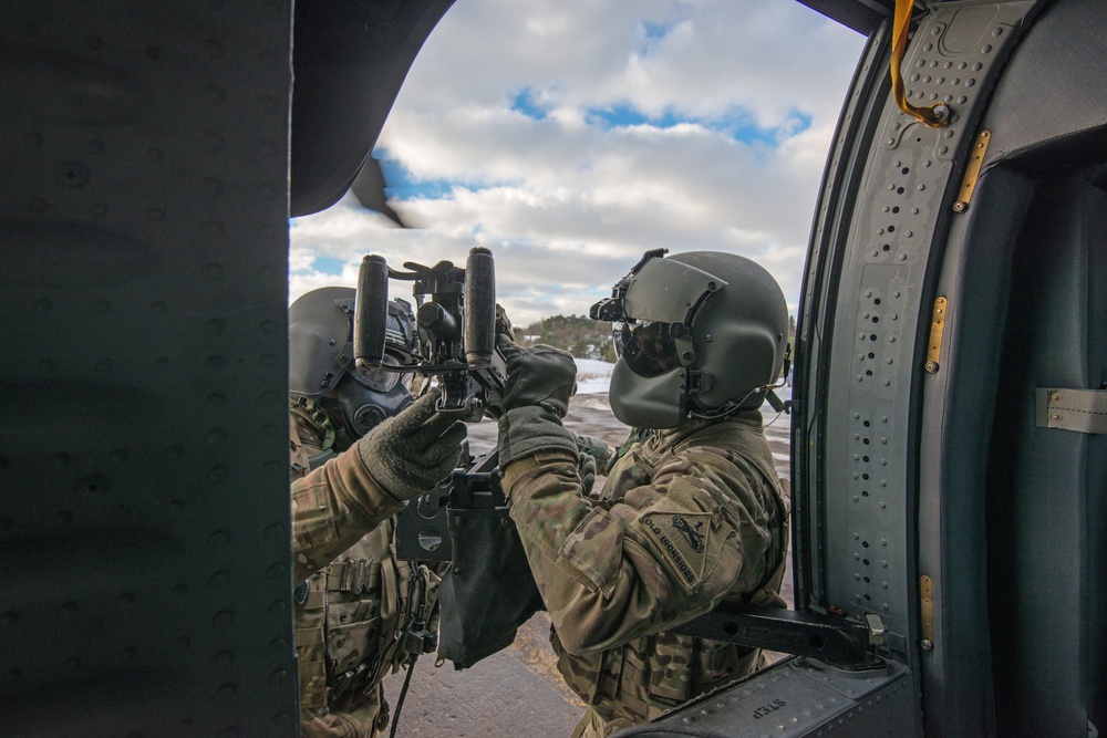 UH-60 Aerial Gunnery