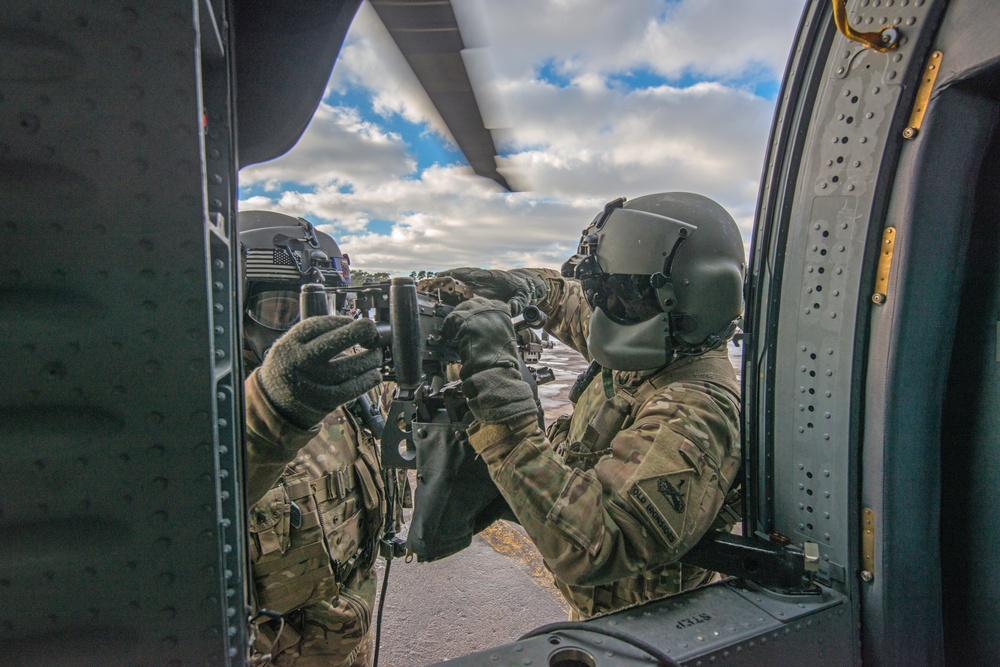 UH-60 Aerial Gunnery