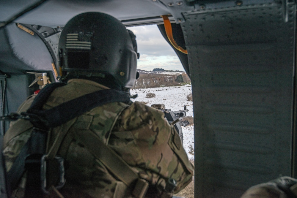 UH-60 Aerial Gunnery