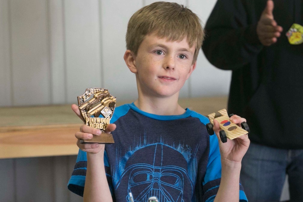 Pinewood Derby returns to Combat Center