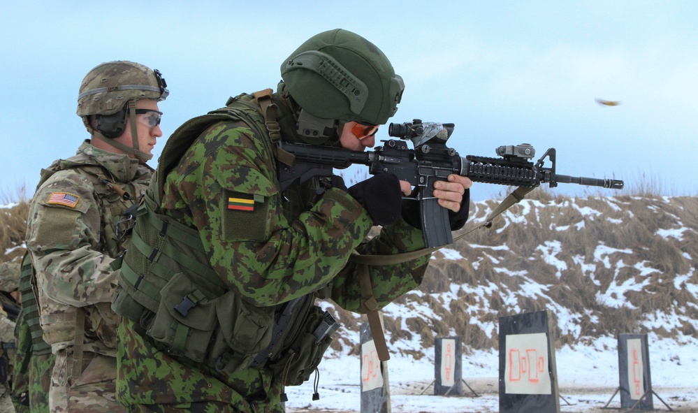 Marksmanship density unites NATO allies