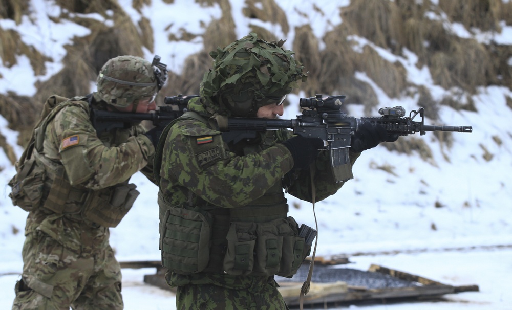 Marksmanship density unites NATO allies