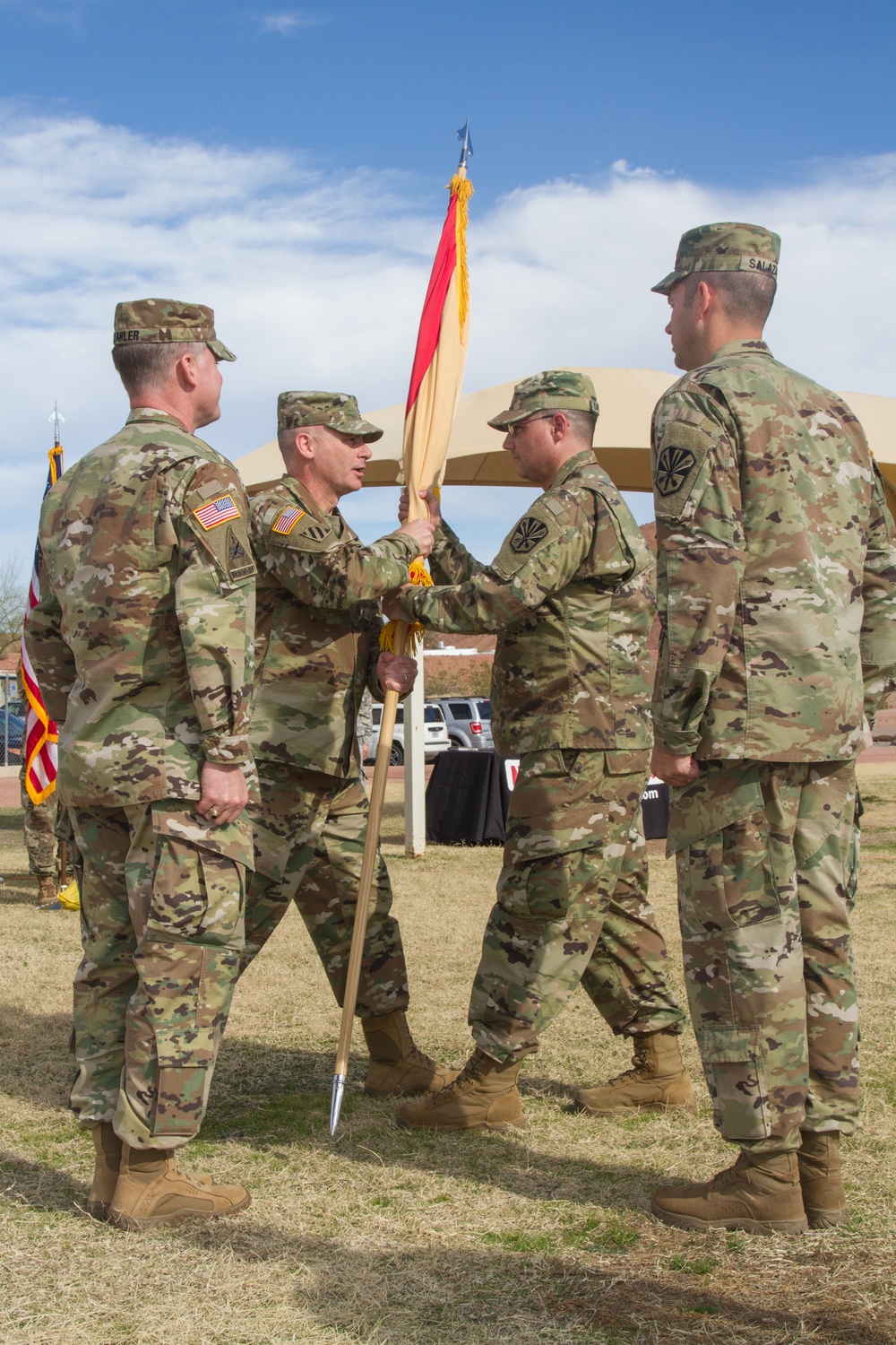 198th Regional Support Group Change of Command Ceremony