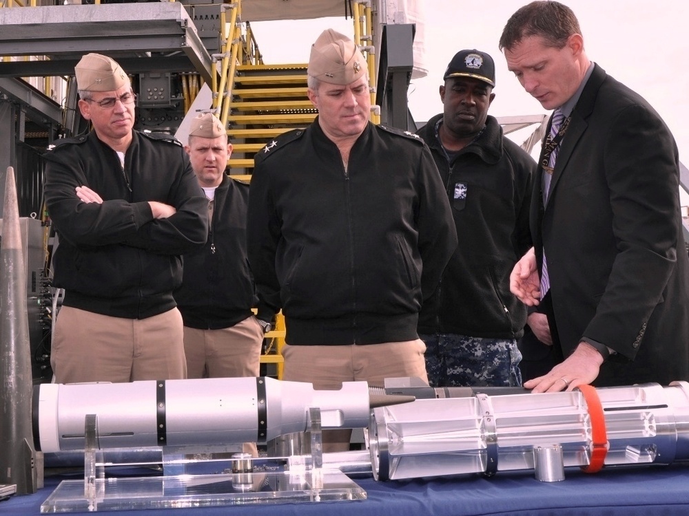 Navy Engineers Update Admirals - CNO, CNR, Surface Warfare - on Top Technological Programs