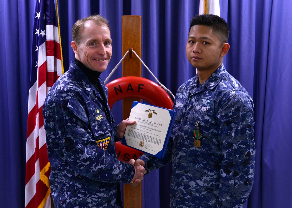 Naval Air Facility Misawa Awards Ceremony