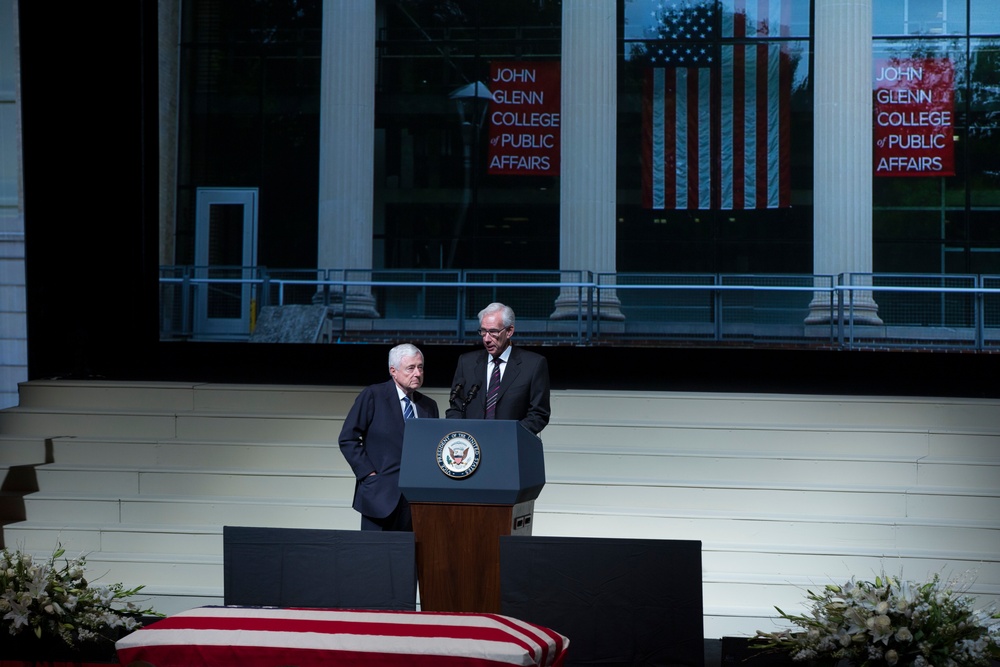 Celebration of Life for Sen. John H. Glenn, Jr., Dec. 17, 2016