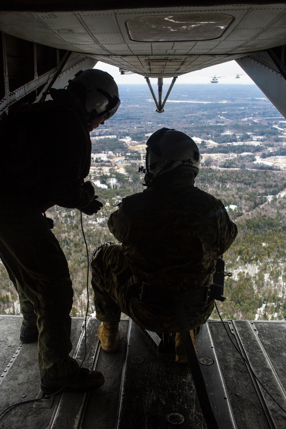 HMH-464 Marines engage Course of Fire during Exercise Frigid Condor