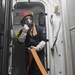 Sailors Participate in Fire Drill aboard USS Wayne E. Meyer (DDG 108)