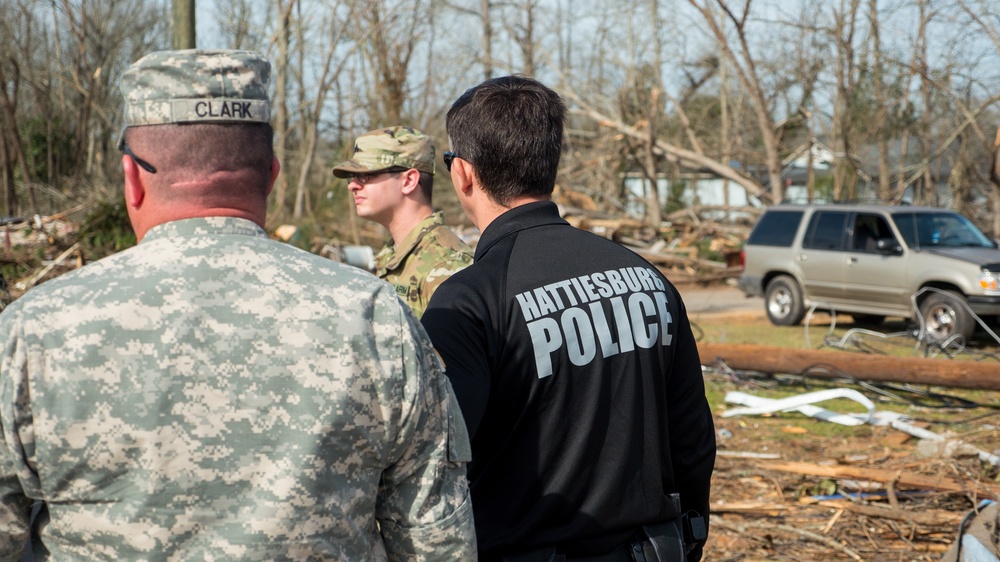 Miss. Guardsmen Assist After Tornado