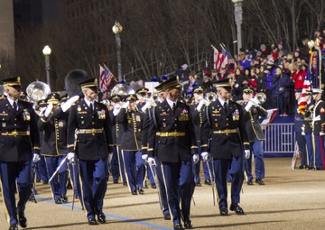 Old Guard Soldiers lend support during inauguration