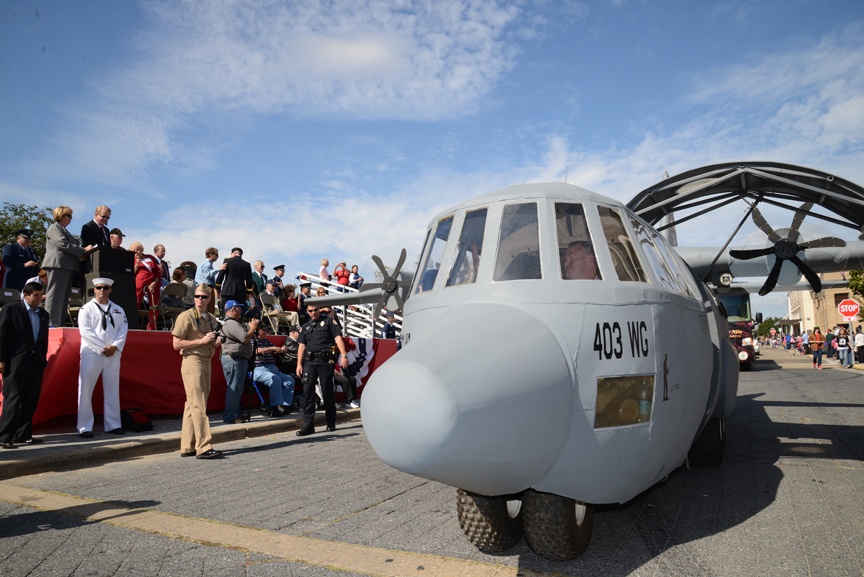 403rd Wing Rolls in Veterans Day Parade