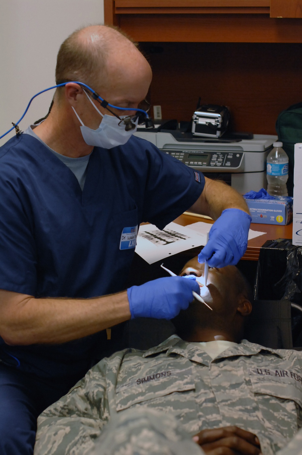 403rd ASTS hosts mass dental clinic