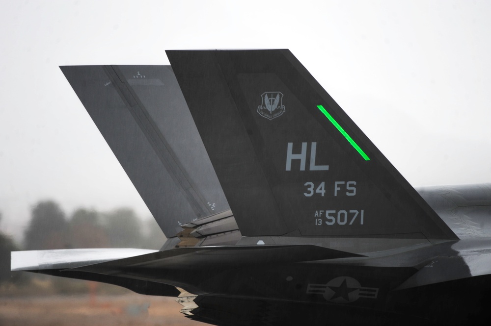 Hill’s F-35As arrive for Red Flag 17-1