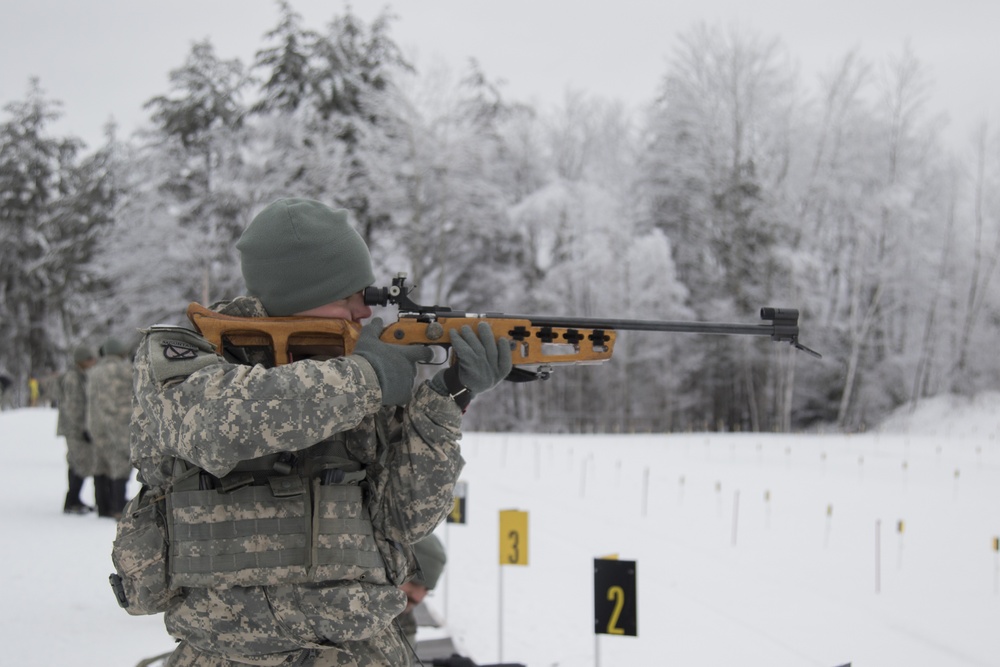 Soldier Fires .22-Caliber Rifle