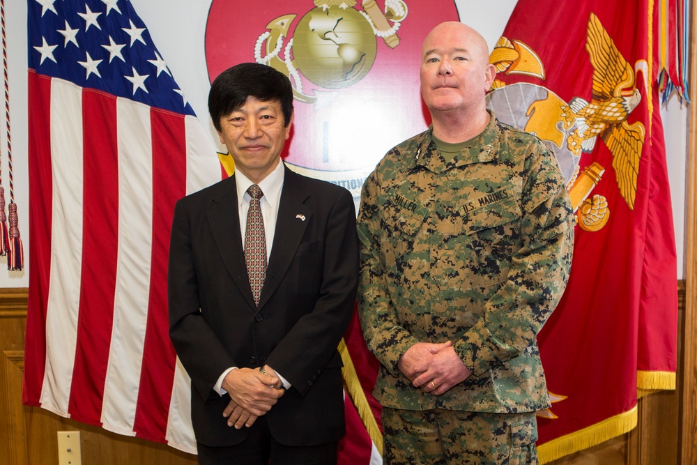 Consul General for Japan visits Camp Lejeune