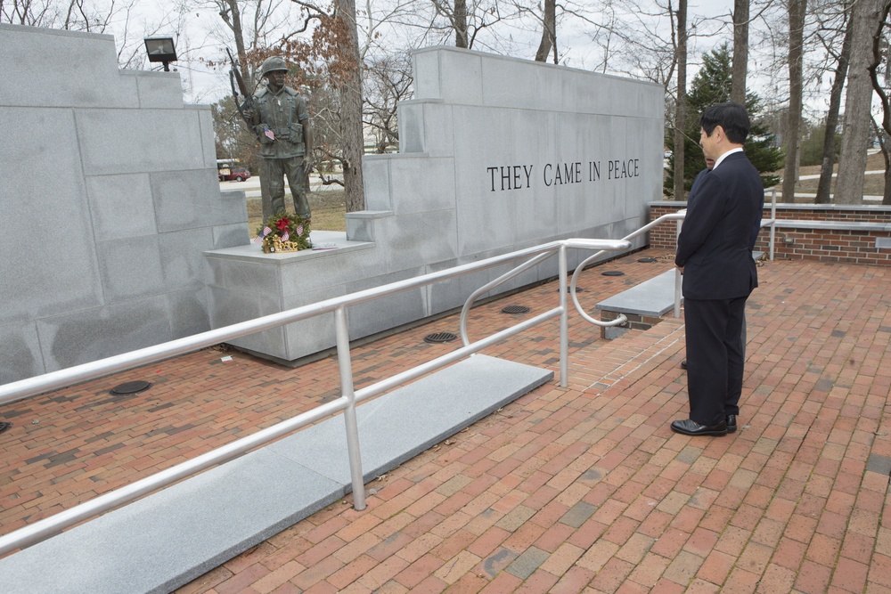 Consul General for Japan visits Camp Lejeune