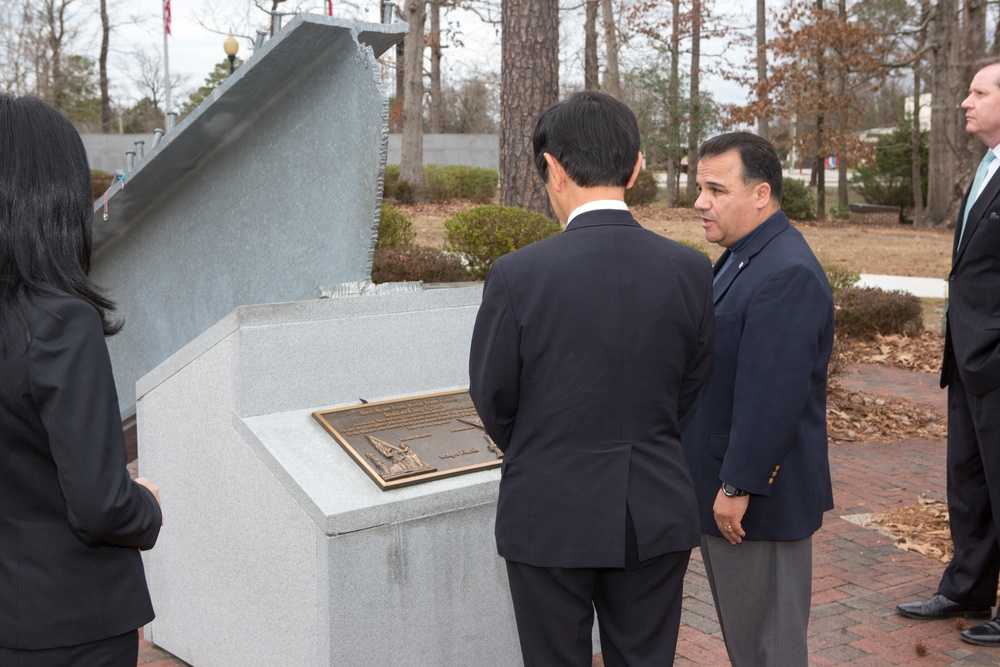 Consul General for Japan visits Camp Lejeune