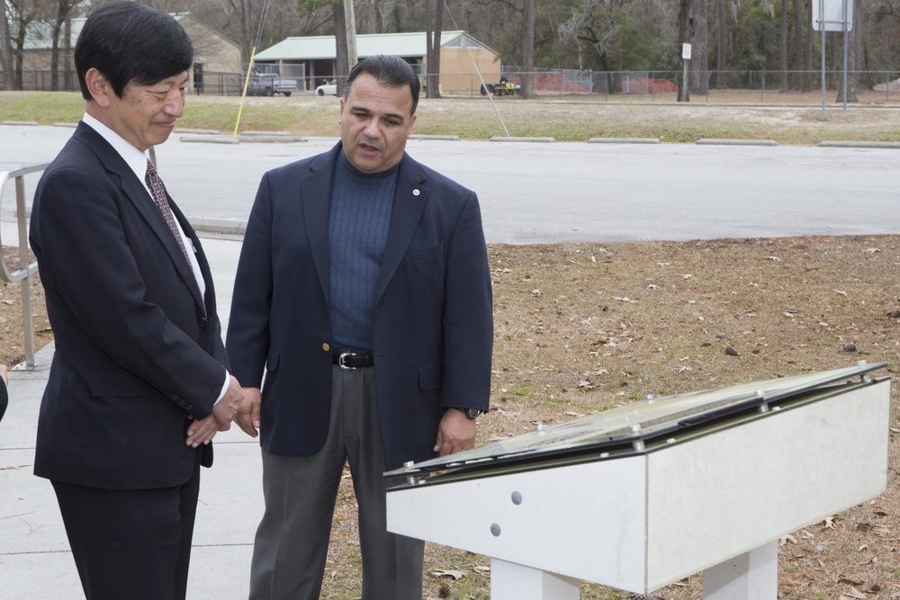 Consul General for Japan visits Camp Lejeune