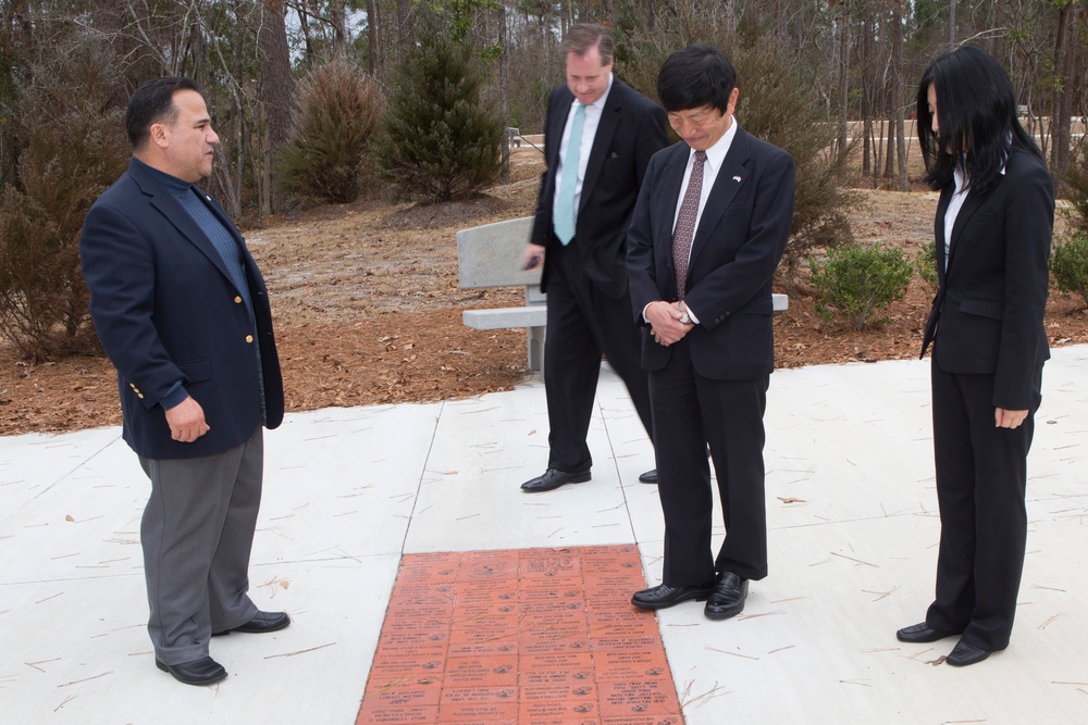 Consul General for Japan visits Camp Lejeune