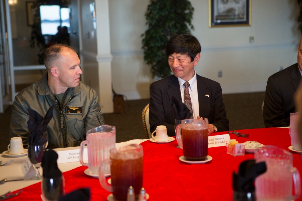 Consul General for Japan visits Camp Lejeune
