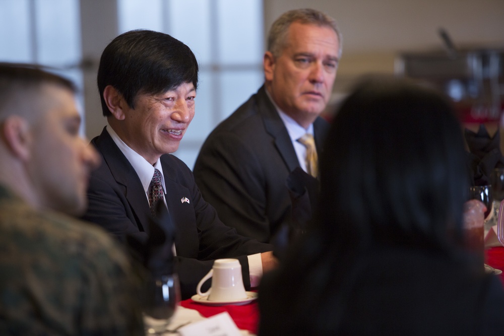 Consul General for Japan visits Camp Lejeune