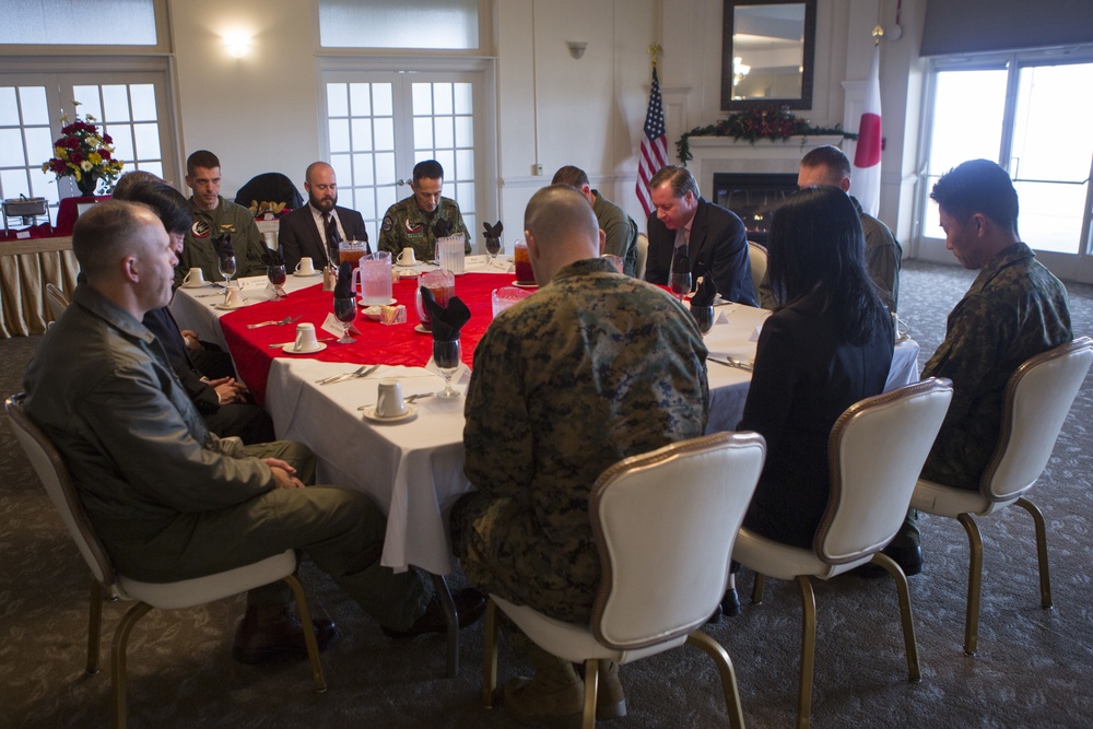 Consul General for Japan visits Camp Lejeune