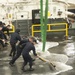 USS America Sailors Scrub after AFFF Testing