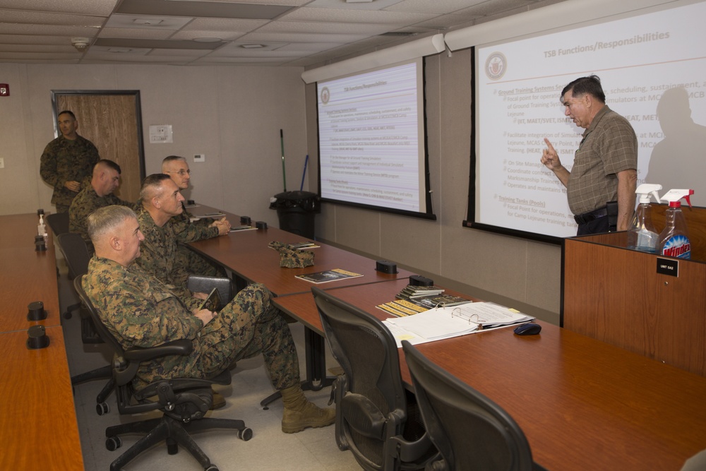 Assistant Commandant of the Marine Corps visits Camp Lejeune