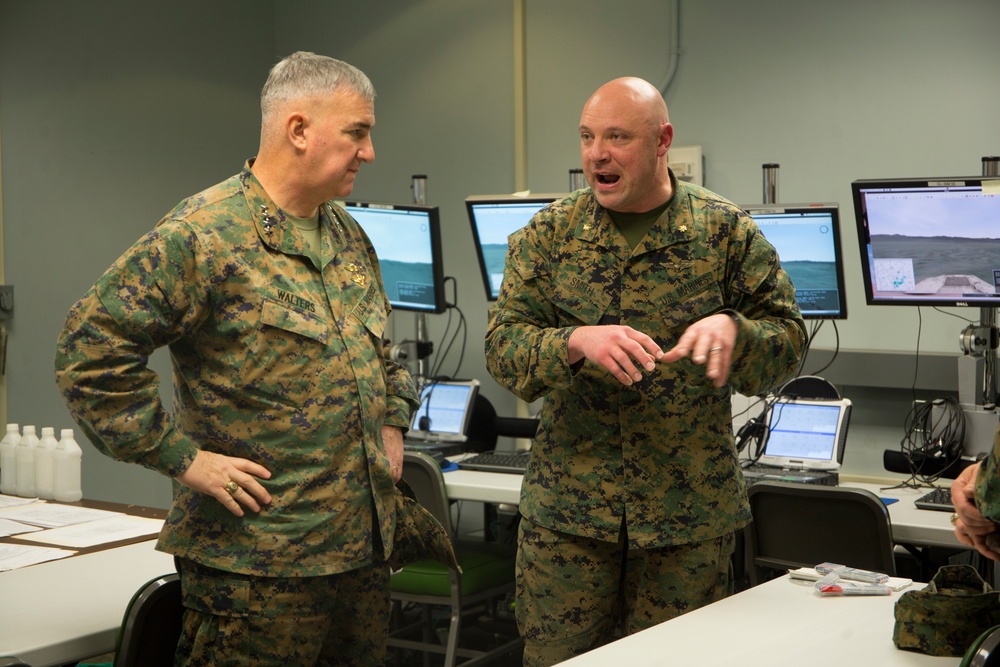 Assistant Commandant of the Marine Corps visits Camp Lejeune