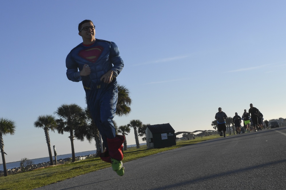 Sailors dress up, run in 'Superhero 5K'
