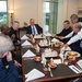 SD Mattis has working breakfast with Senior Enlisted Leaders