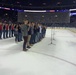 Future Marines enlist on ice at Columbus Blue Jackets game