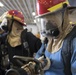 USS Bonhomme Richard Air Department Conducts Firefighting Training