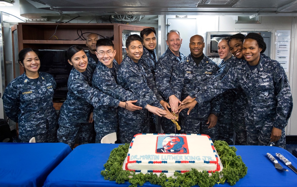 Dr. Martin Luther King Jr. Celebration aboard USS Bonhomme Richard (LHD 6)