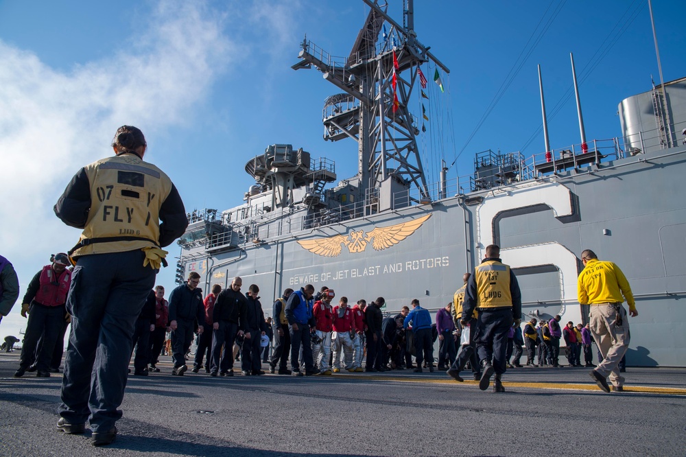 USS Bonhomme Richard (LHD 6) Fast Cruise