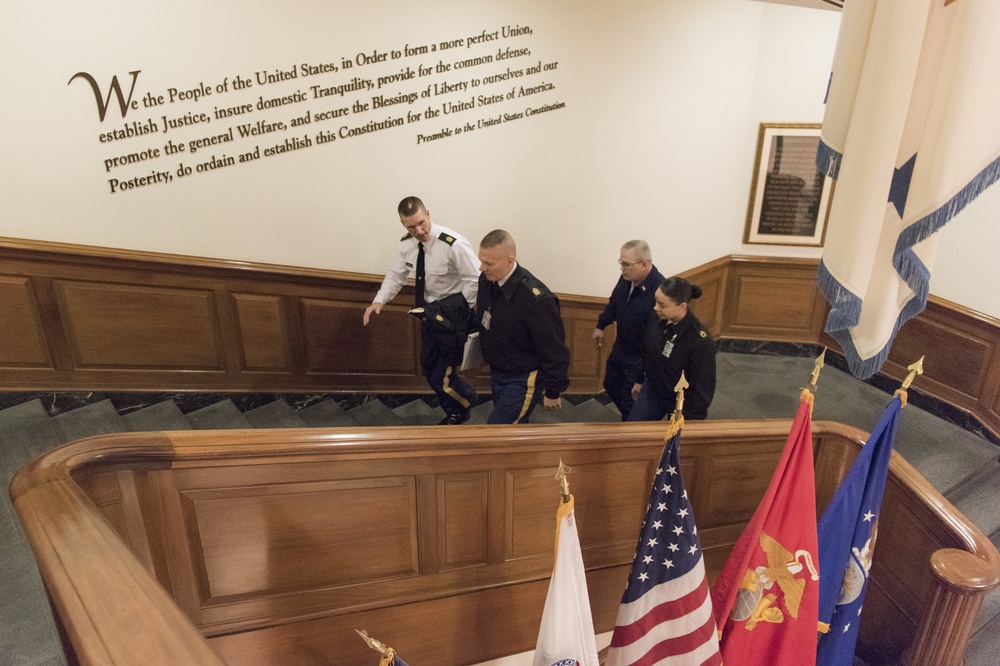 SECDEF Meets With Senior Enlisted Leaders