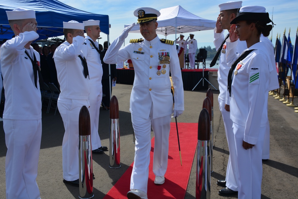 Naval Base Kitsap Change of Command