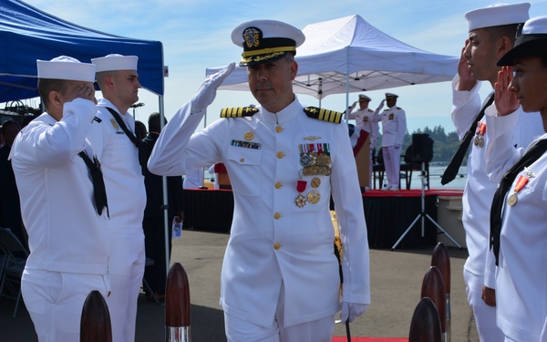 Naval Base Kitsap Change of Command