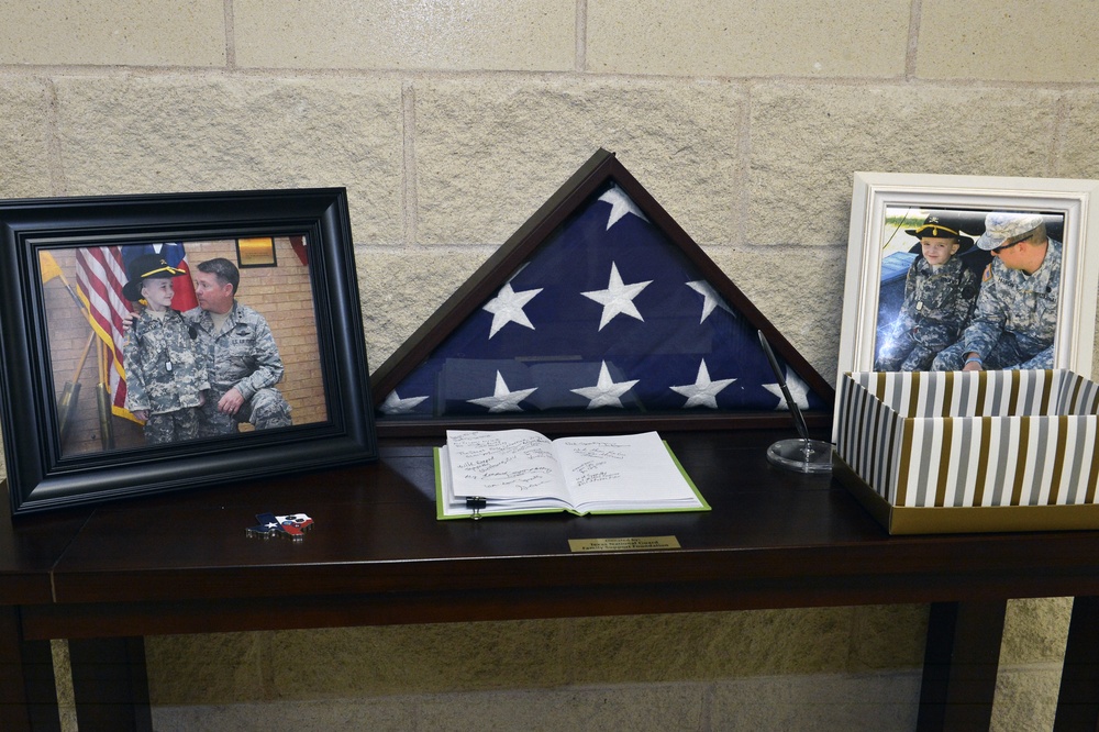 Texas National Guard conducts final roll call for 10-year-old Spc. Rowan Windham