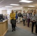 Mrs. Gail Walters, wife of the Assistant Commandant of the Marine Corps, Gen. Glenn M. Walters, visits MCAS Cherry Point