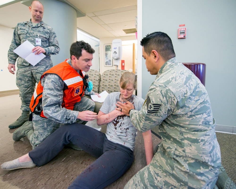 David Grant USAF Medical Center Active Shooter Exercise