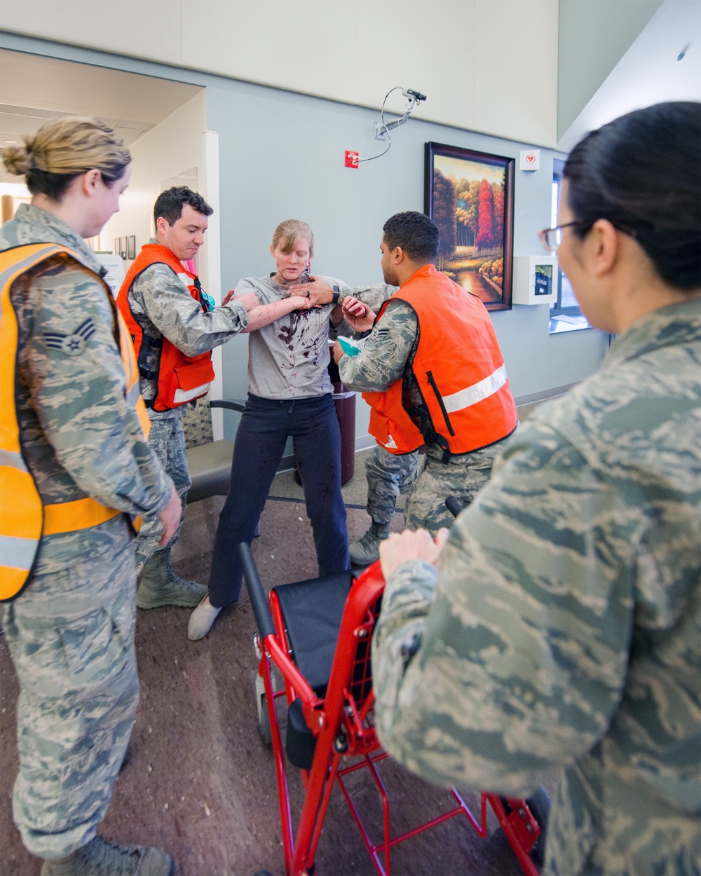 David Grant USAF Medical Center Active Shooter Exercise