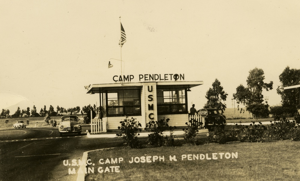 Camp Pendleton Main Gate(1950s)