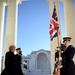 The Right Honorable Theresa May, Prime Minister of the United Kingdom, lays a wreath at the Tomb of the Unknown