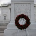 The Right Honorable Theresa May, Prime Minister of the United Kingdom, lays a wreath at the Tomb of the Unknown
