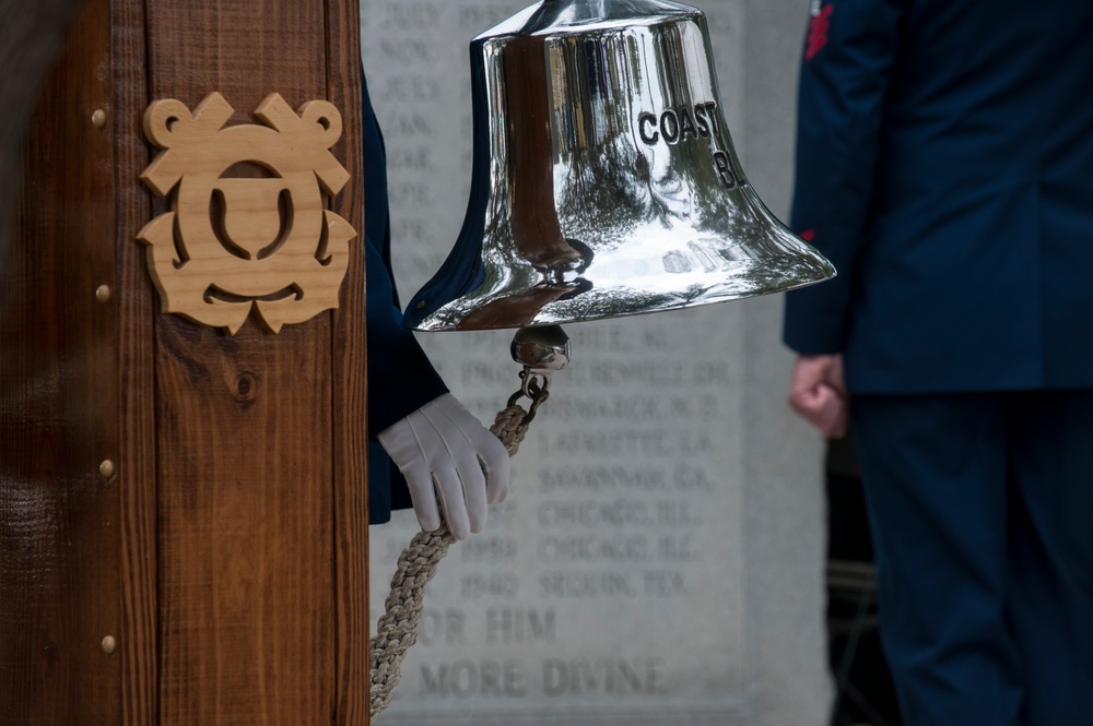 PHOTO RELEASE: Coast Guard honors fallen shipmates from Blackthorn tragedy