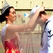 Miss World Guam Greets USS Topeka Sailors During Homecoming Jan. 28