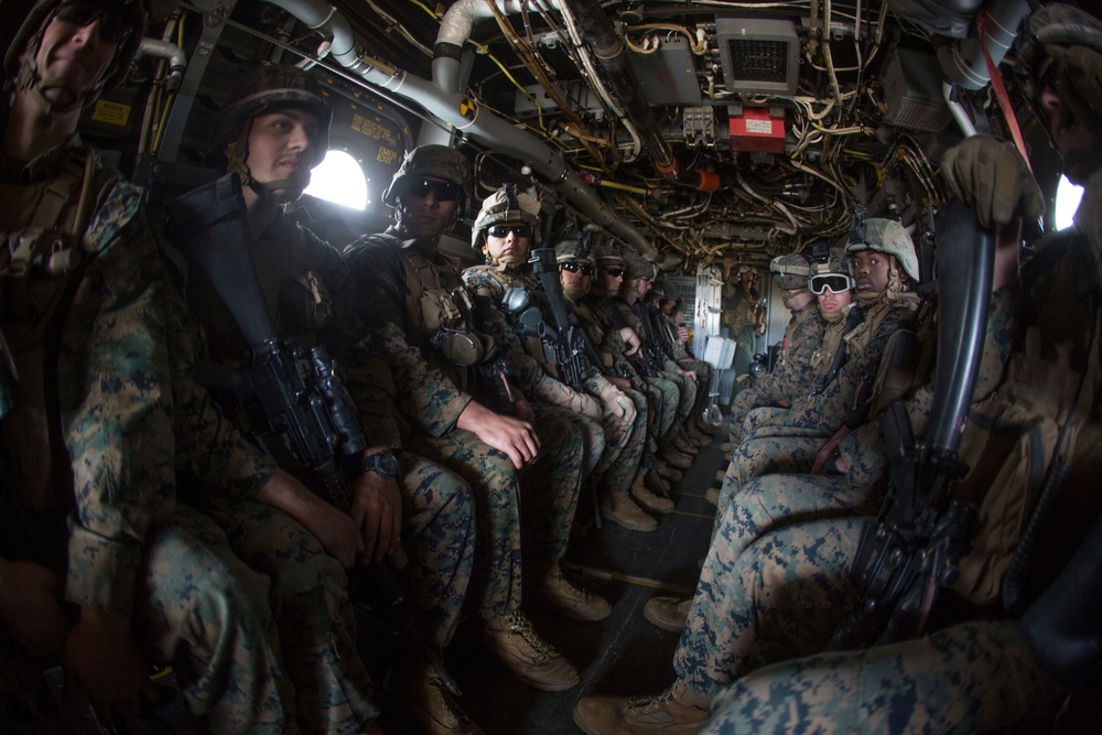 U.S. Marines with 1/10 FIREX 1-17